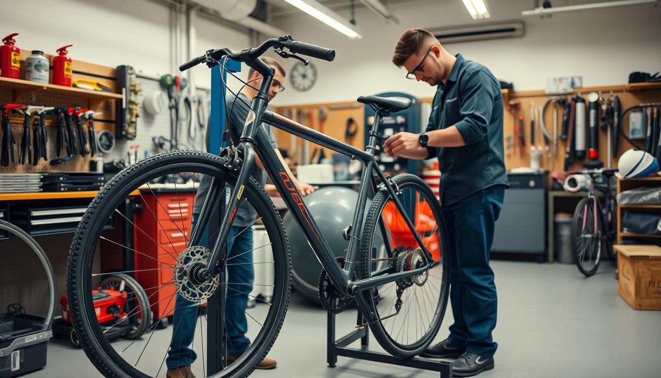 Riparazioni bici chiare e affidabili